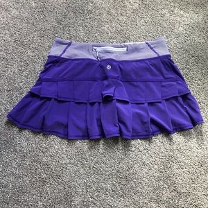 Lululemon running skirt